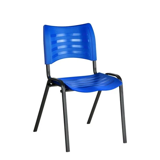 Kit 8 Cadeiras Plásticas 04 pés Azul - 2021 - Imagem 2